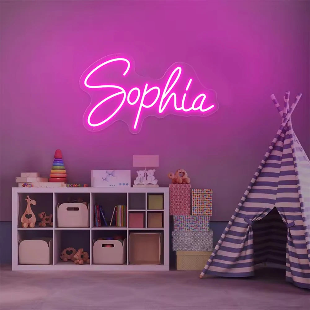 GlowUp Custom Neon Name Sign