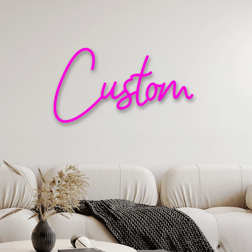 GlowUp Custom Neon Name Sign