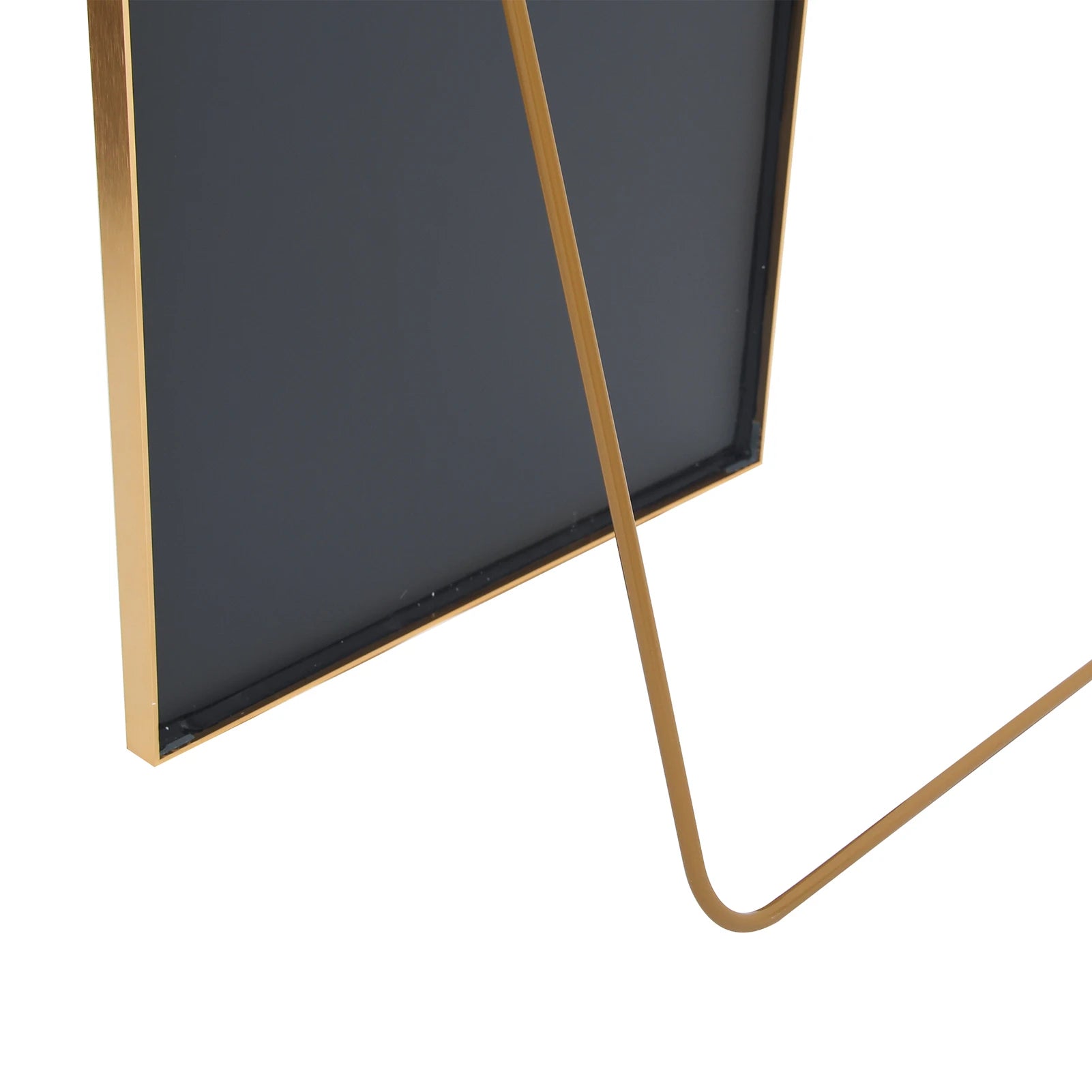 Full-Length Mirror with Curved Stand