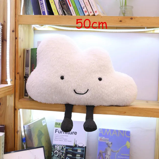 Kawaii Smile Cloud Pillow