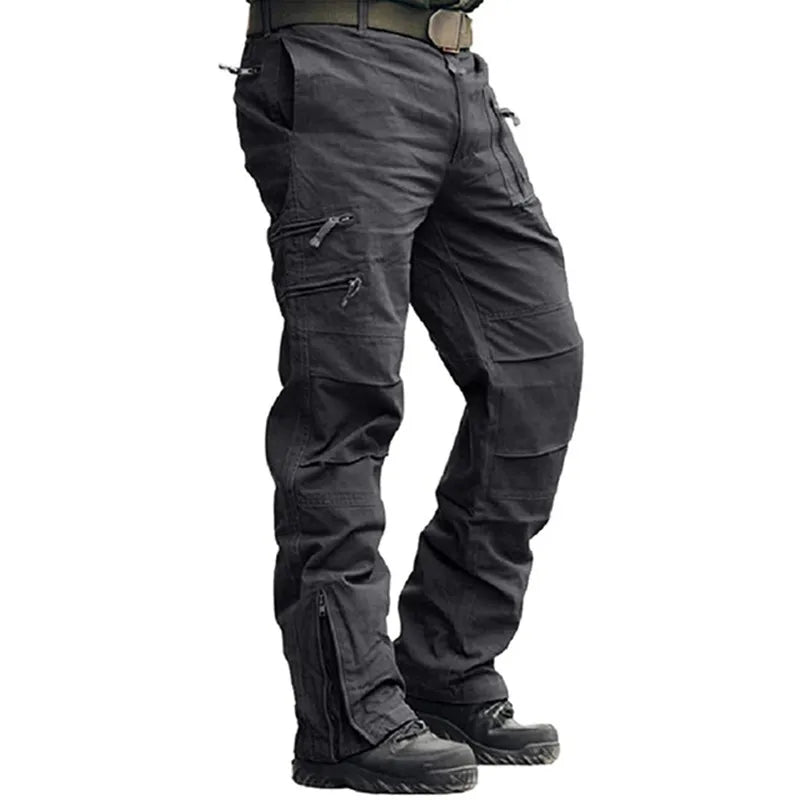 Men’s Cargo Pants – Tactical Outdoor Multi-Pocket Trousers