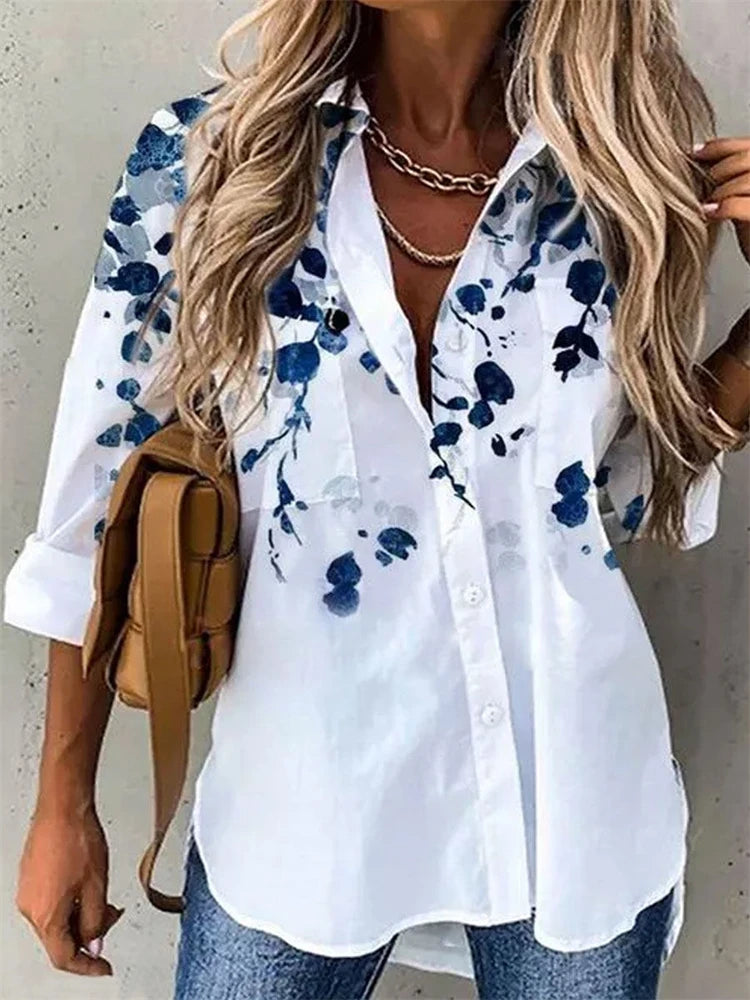 Icevoolen Printed Long Sleeve Shirt – Effortless Casual Style