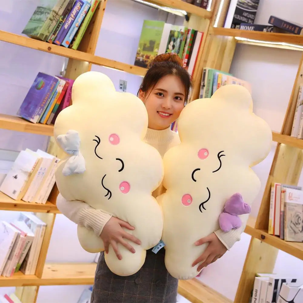 Kawaii Smile Cloud Pillow