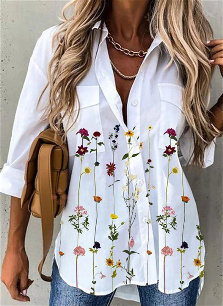 Icevoolen Printed Long Sleeve Shirt – Effortless Casual Style