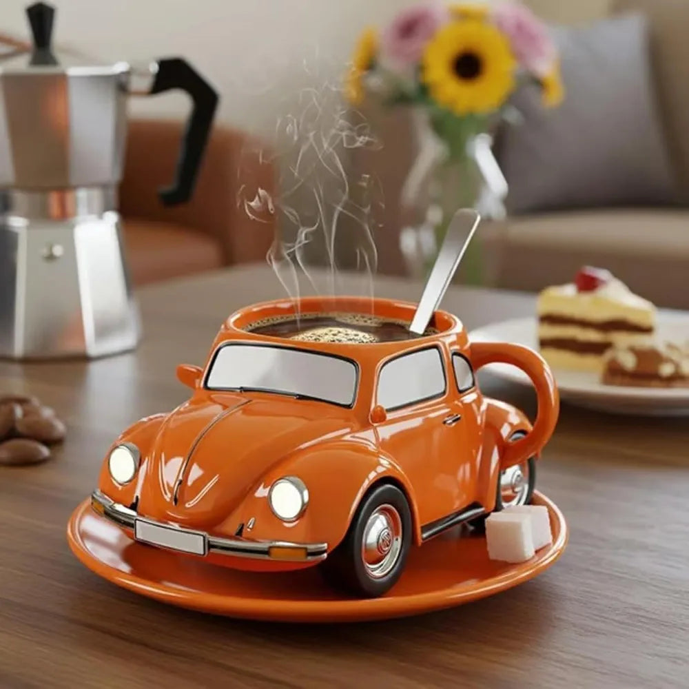 Funny Beetle-Shaped Coffee Mug