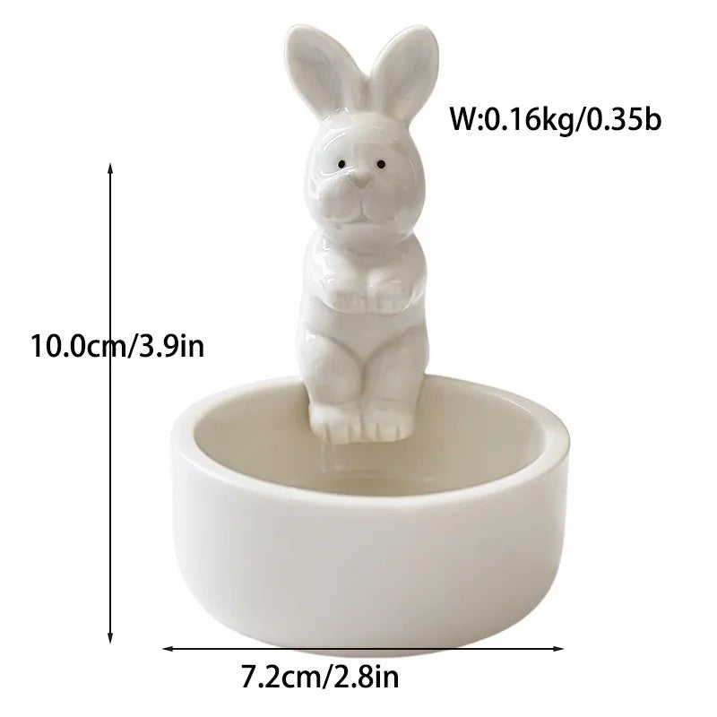 Cute Ceramic Kitten Candle Holde