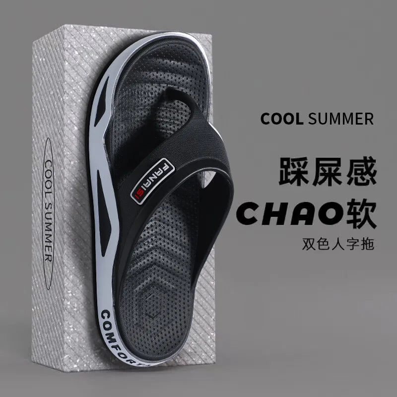 Men’s Summer Flip-Flops – Casual Beach & Outdoor Sandals