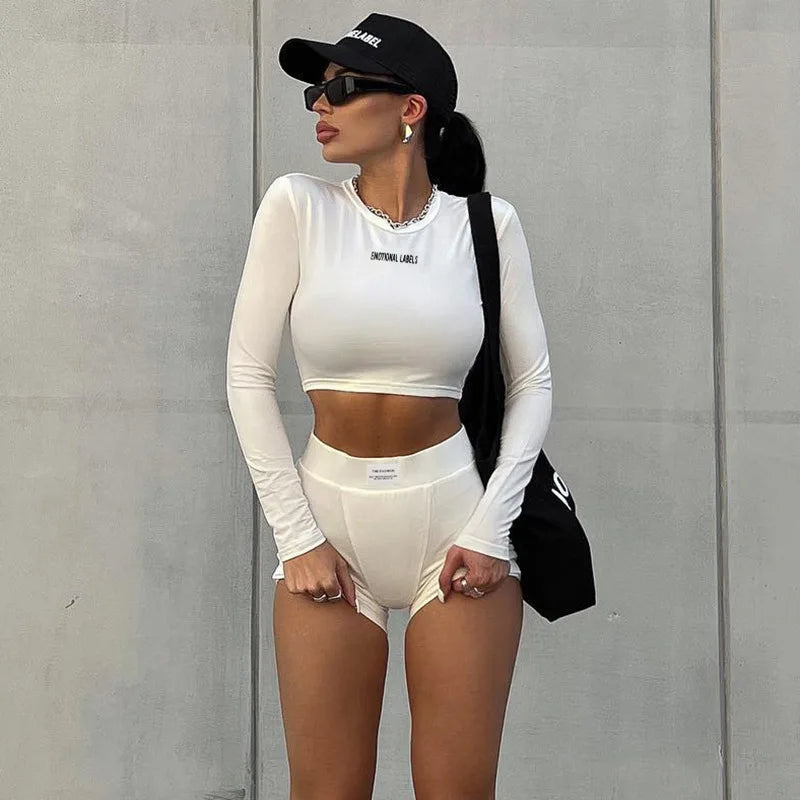 European and American Spring/Summer Two-Piece Set