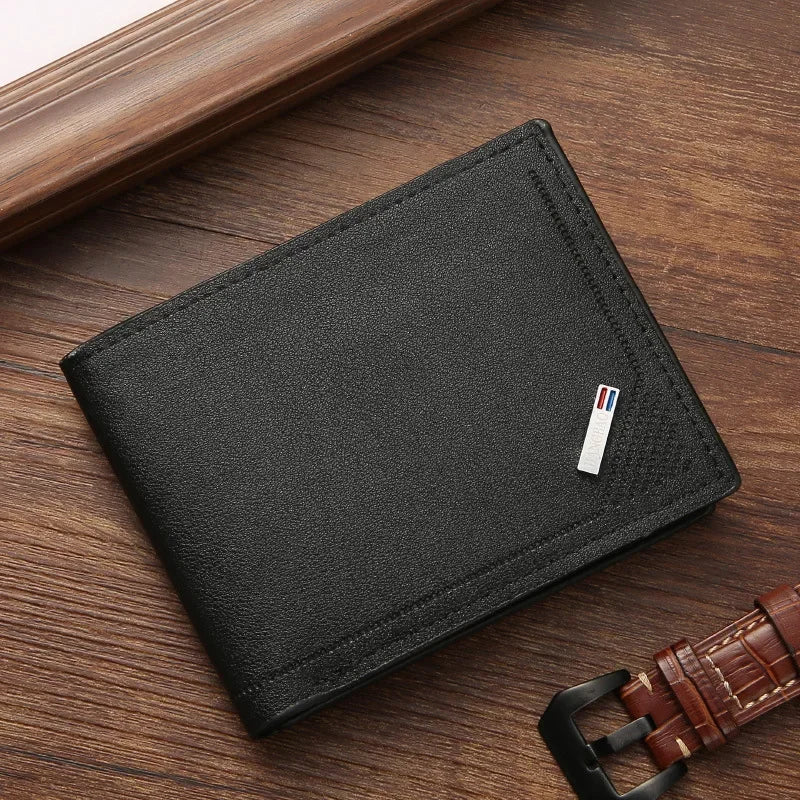 Slim RFID Blocking Men’s Wallet with Money Clip