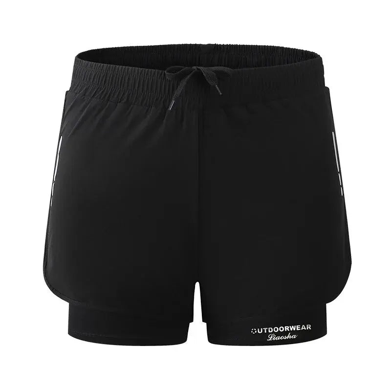 Men’s Aloe Pants Two-Layer Swim Trunks – Stylish, Quick-Drying & Comfortable