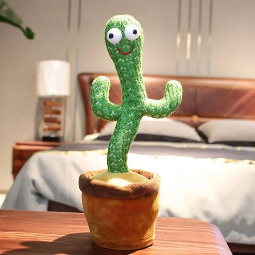 Dancing Cactus – The Fun Interactive Toy That Dances, Talks & Lights Up!