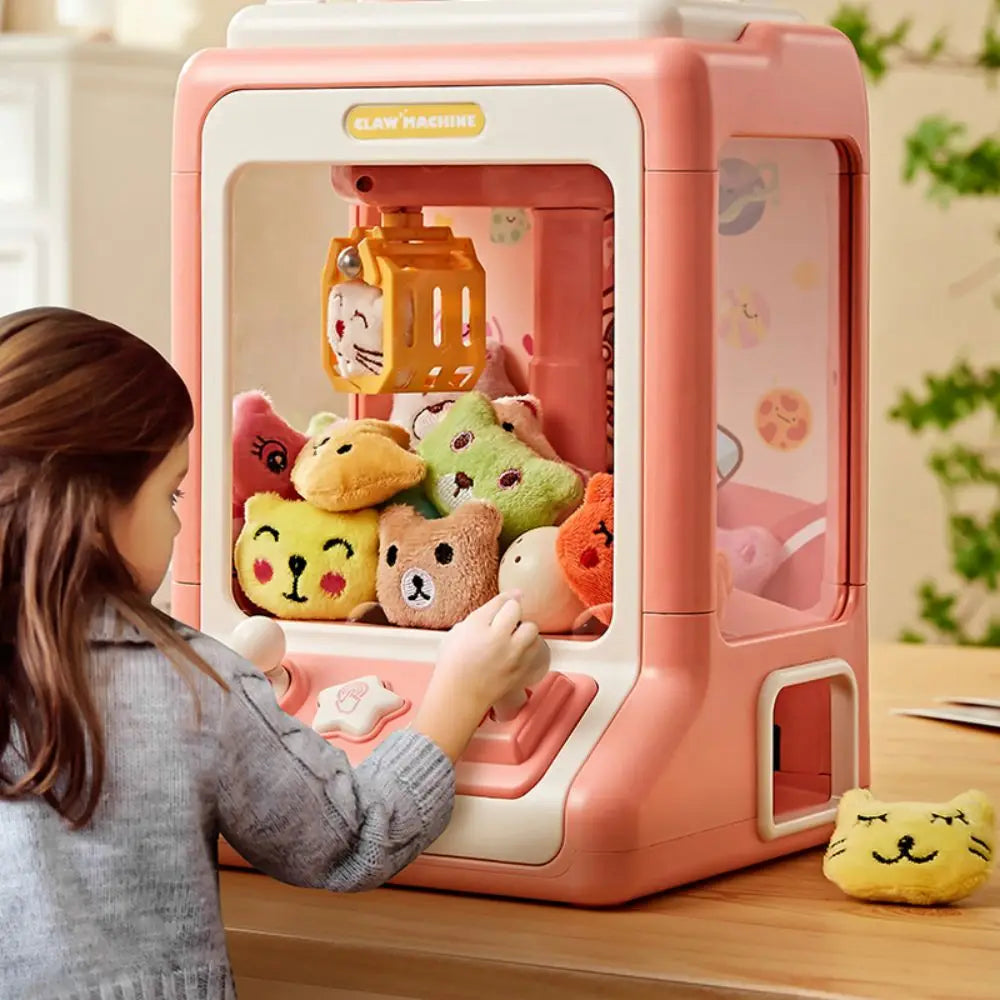 Mini Claw Machine Arcade – Fun Crane Game with Lights & Music