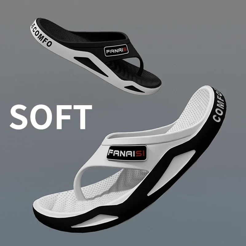 Men’s Summer Flip-Flops – Casual Beach & Outdoor Sandals