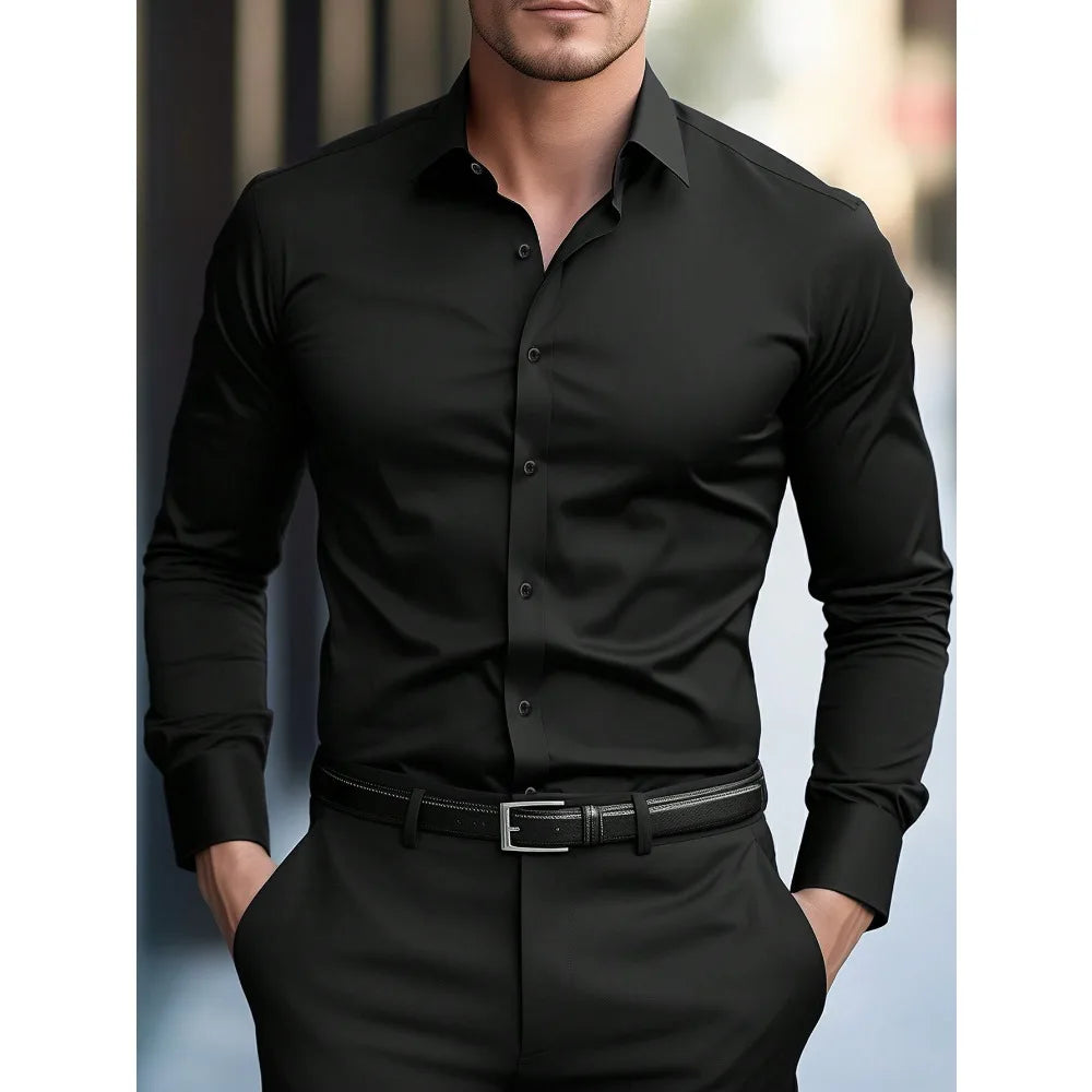 Men’s Smart Casual Long Sleeve Shirt