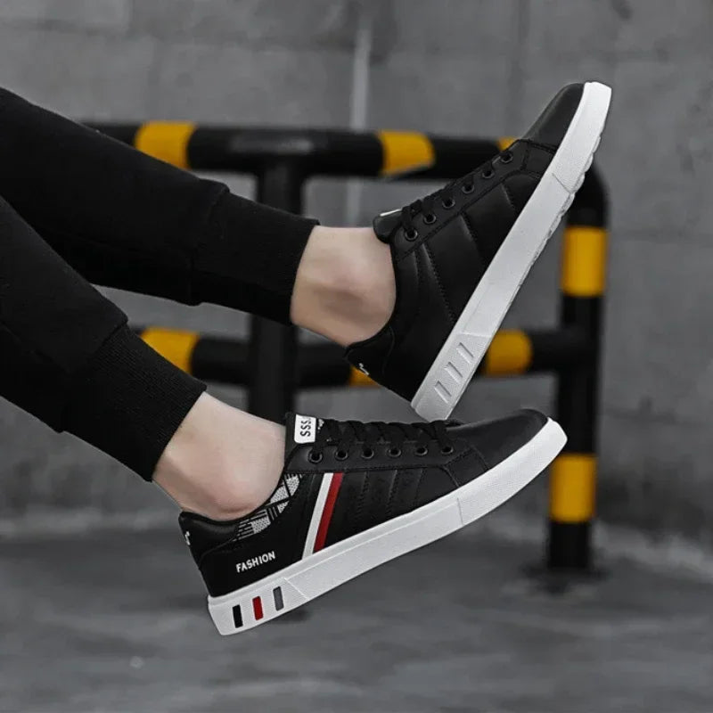 Men's Luxury Flats – 2024 Spring & Autumn Vulcanized Sneakers