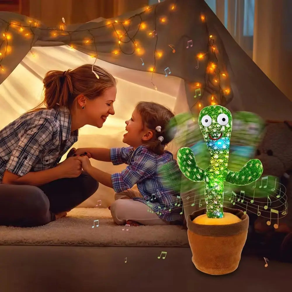 Dancing Cactus – The Fun Interactive Toy That Dances, Talks & Lights Up!