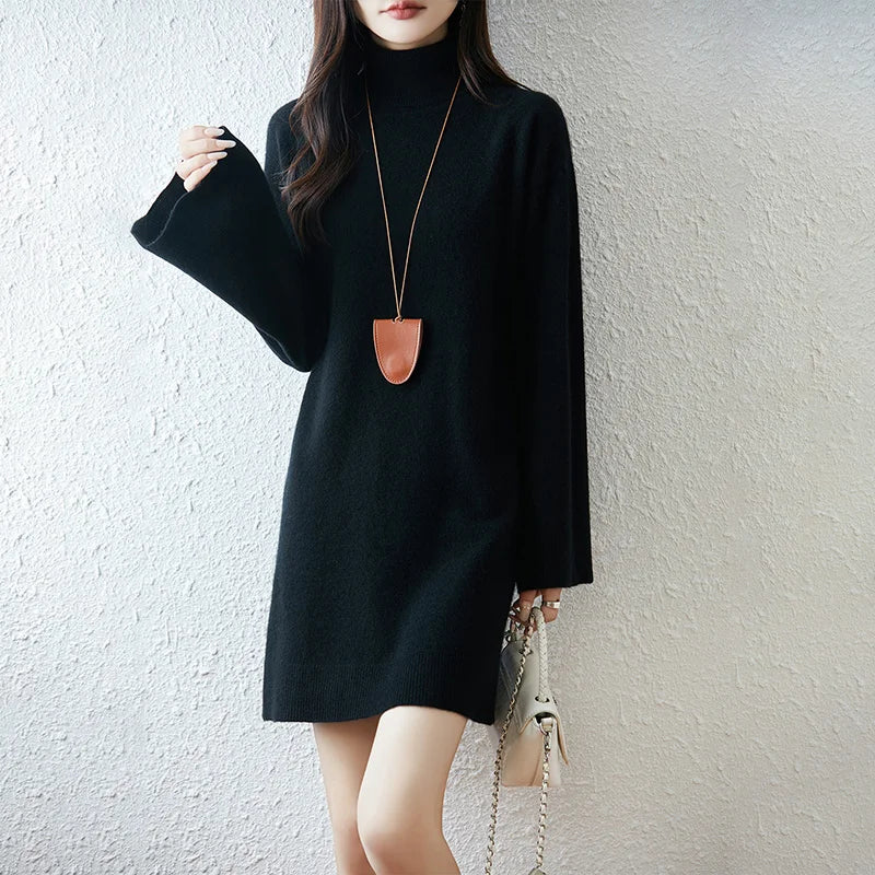 Women’s 100% Wool Knit Dress