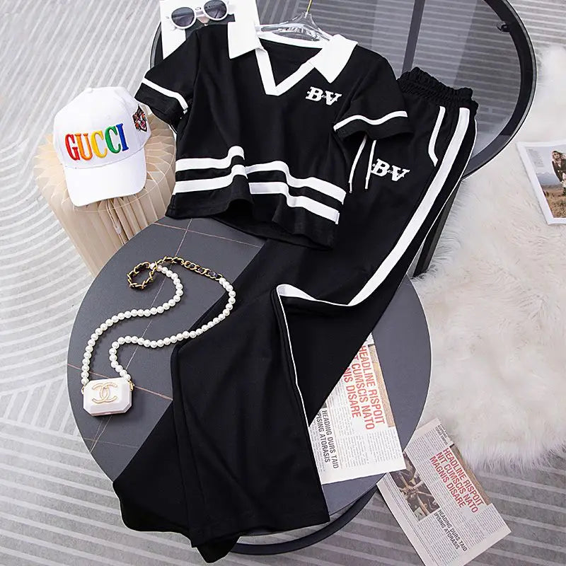Sports and Leisure Two-Piece Set for Women