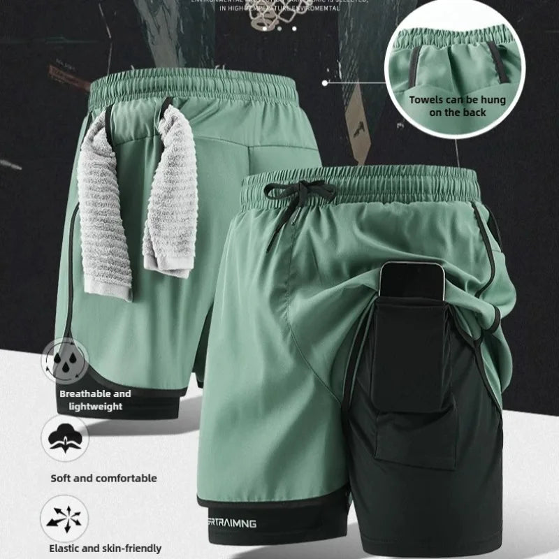 Men’s Quick-Dry Sports Shorts