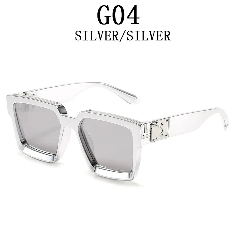 Millionaire Vintage Square Sunglasses