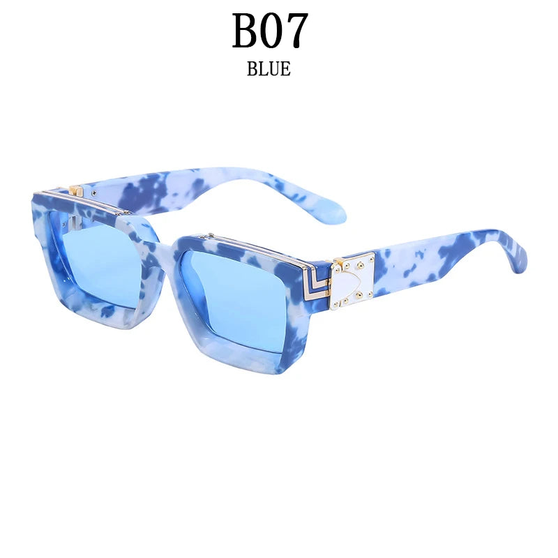 Millionaire Vintage Square Sunglasses