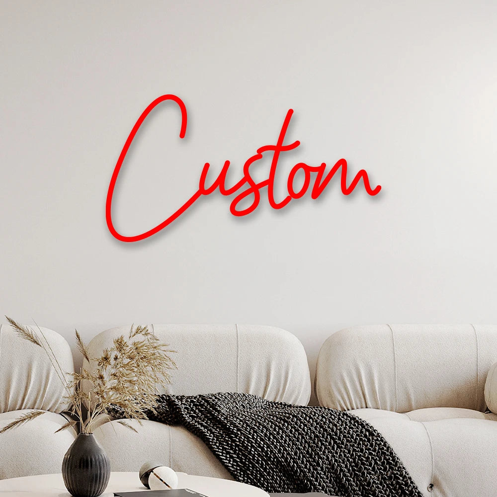 GlowUp Custom Neon Name Sign
