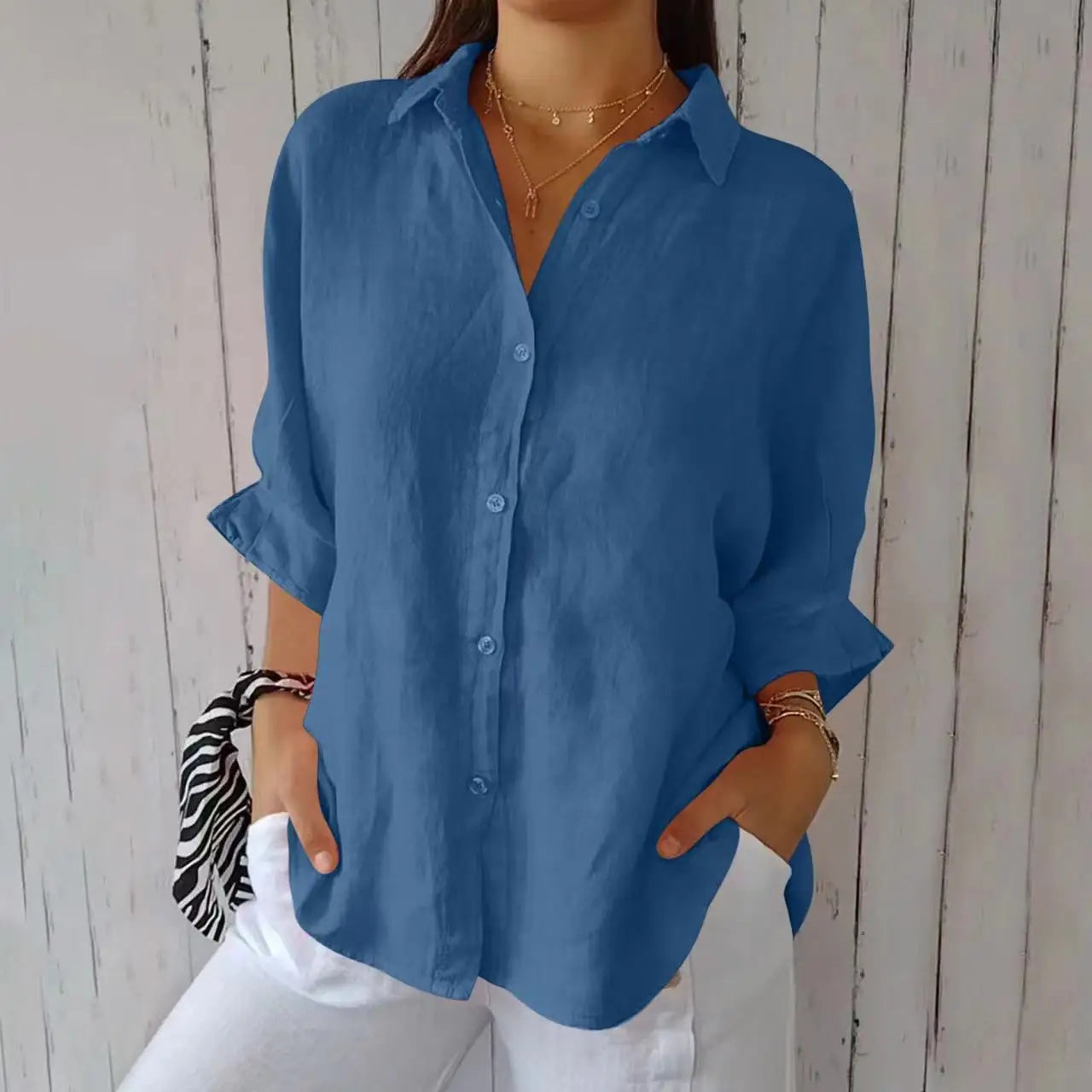 Summer Cotton Linen T-Shirt for Women – Casual Loose Fit Streetwear Top