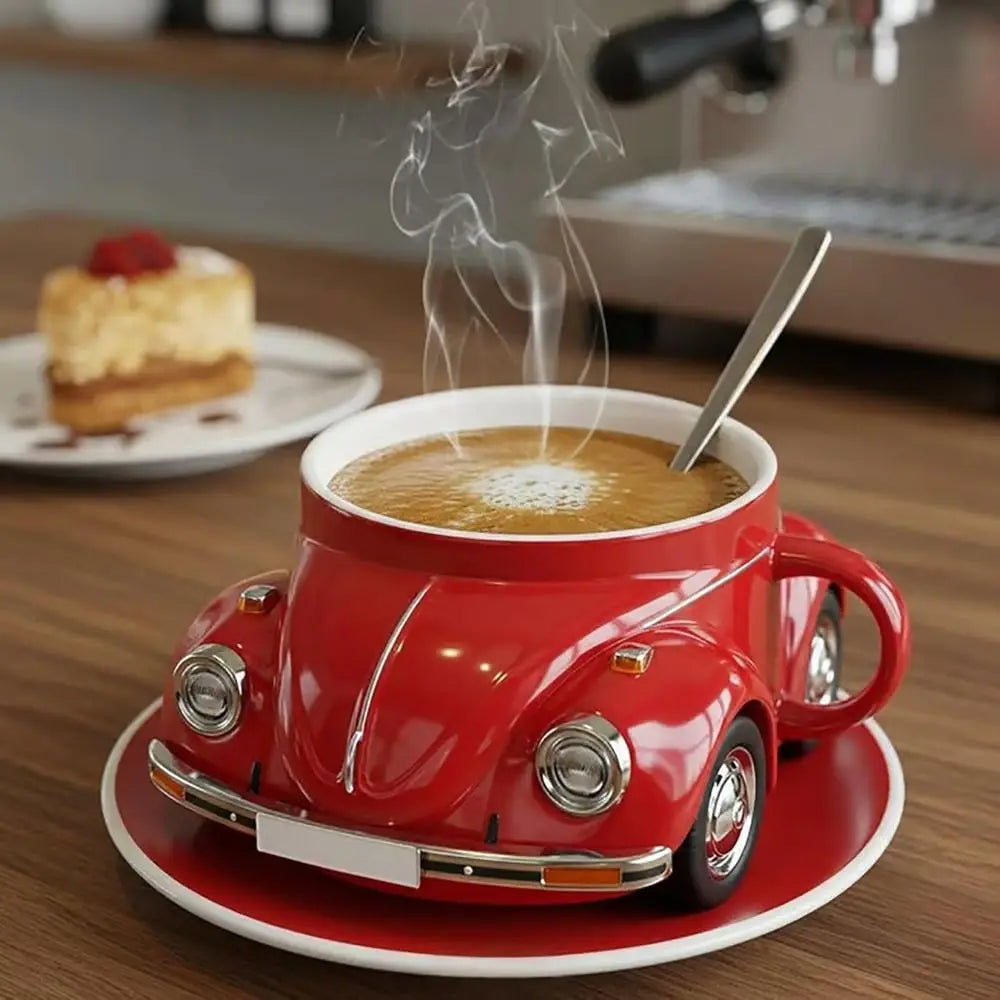 Funny Beetle-Shaped Coffee Mug