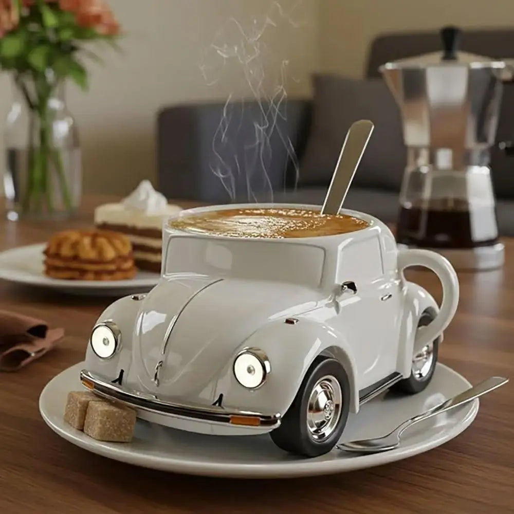Funny Beetle-Shaped Coffee Mug