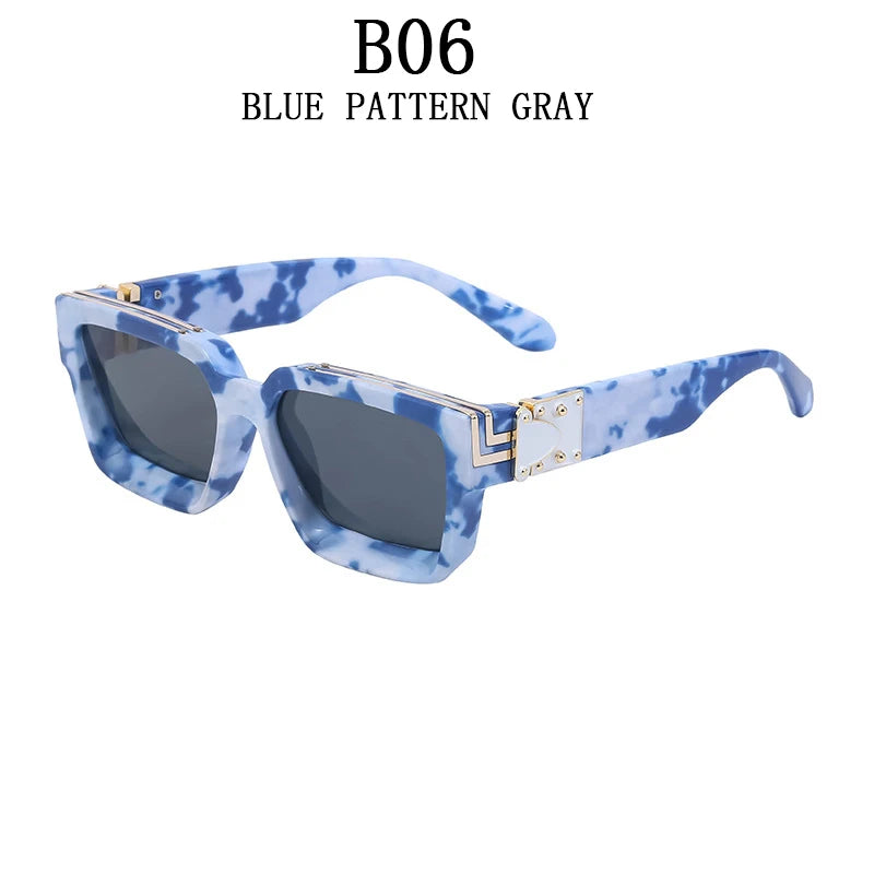 Millionaire Vintage Square Sunglasses