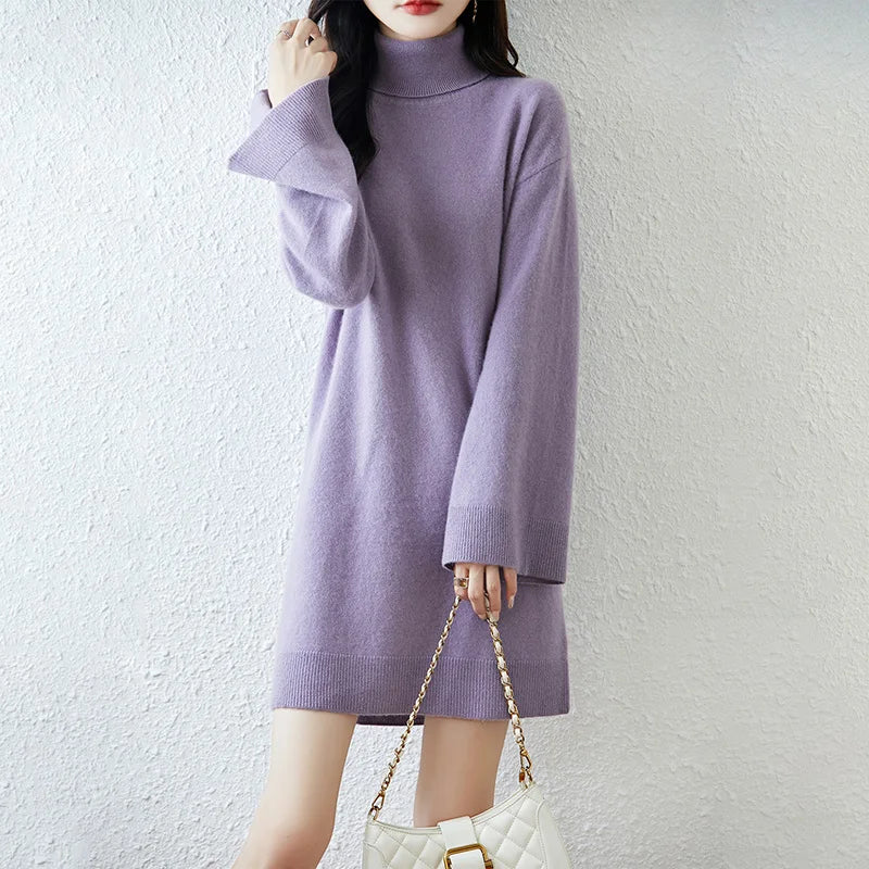 Women’s 100% Wool Knit Dress