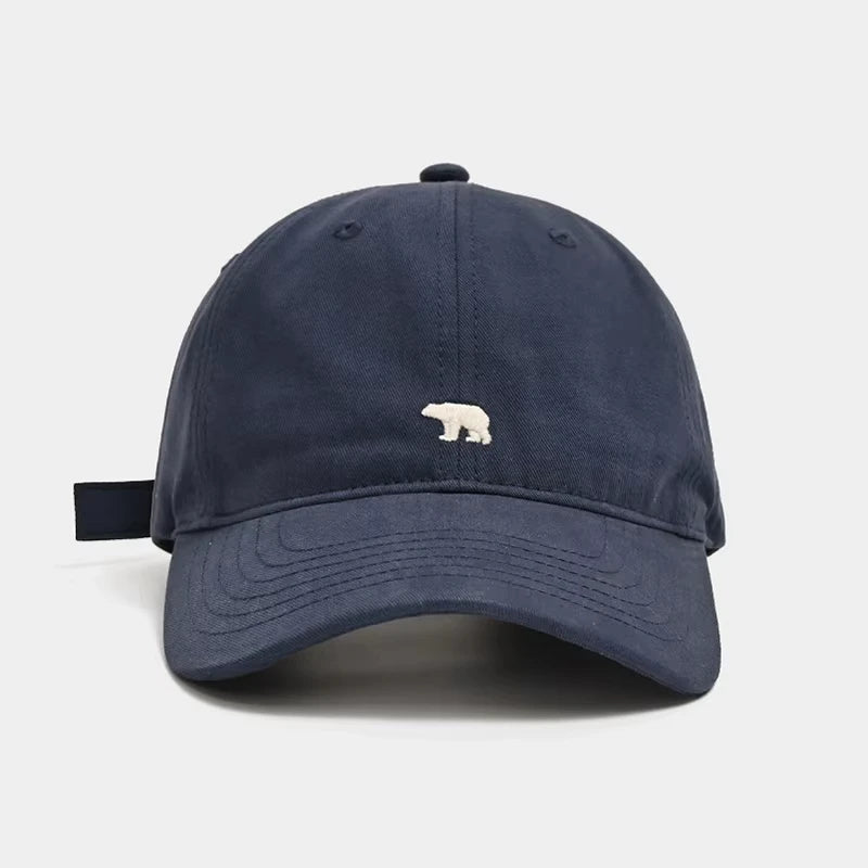Polar Bear Embroidered Baseball Cap