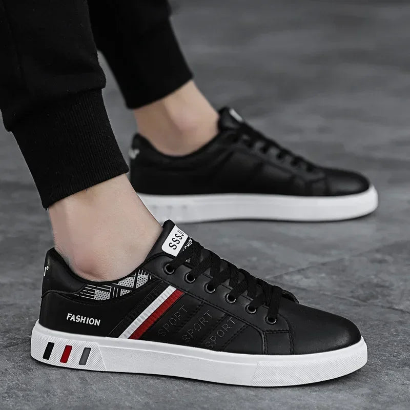 Men's Luxury Flats – 2024 Spring & Autumn Vulcanized Sneakers