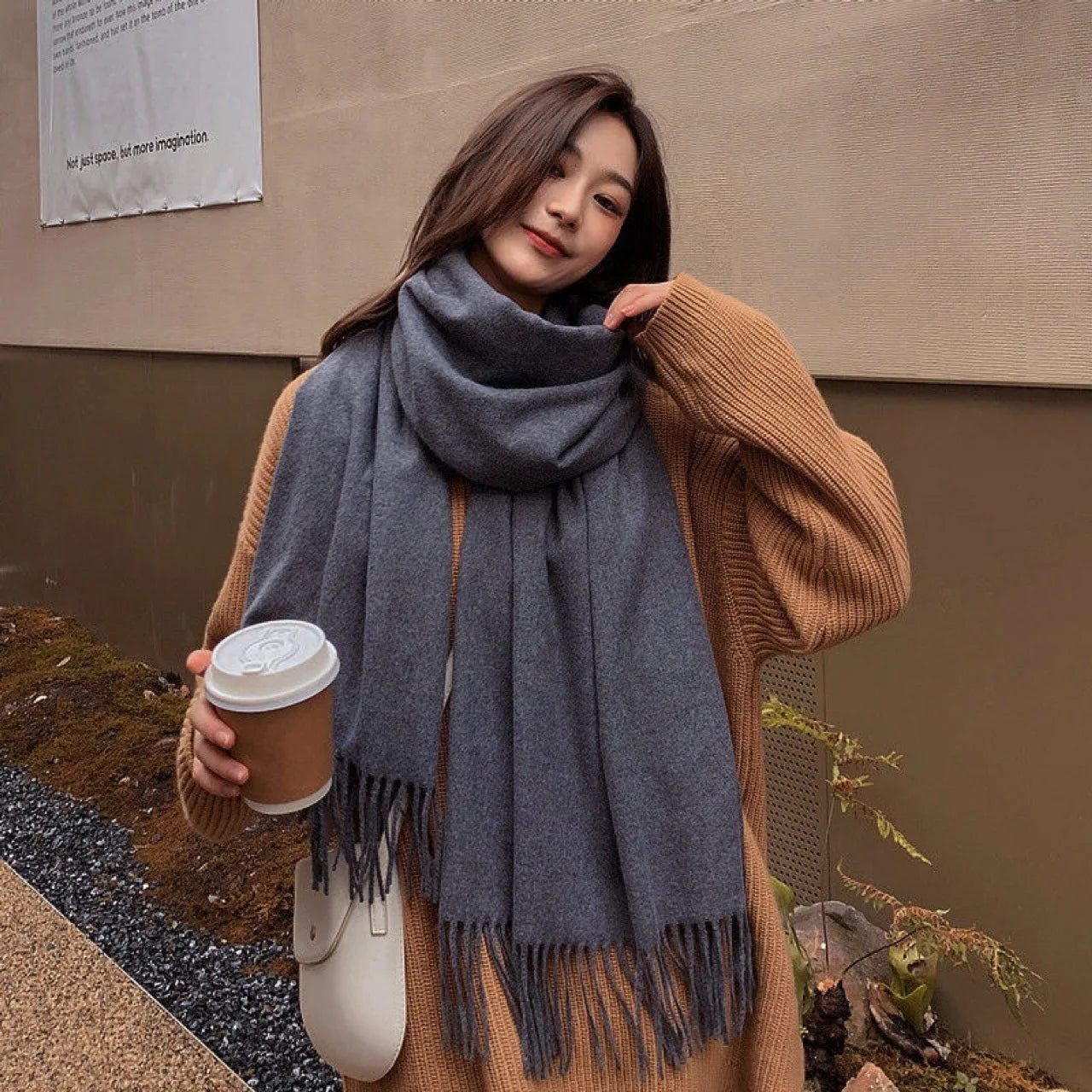Women's Winter Cashmere Scarf