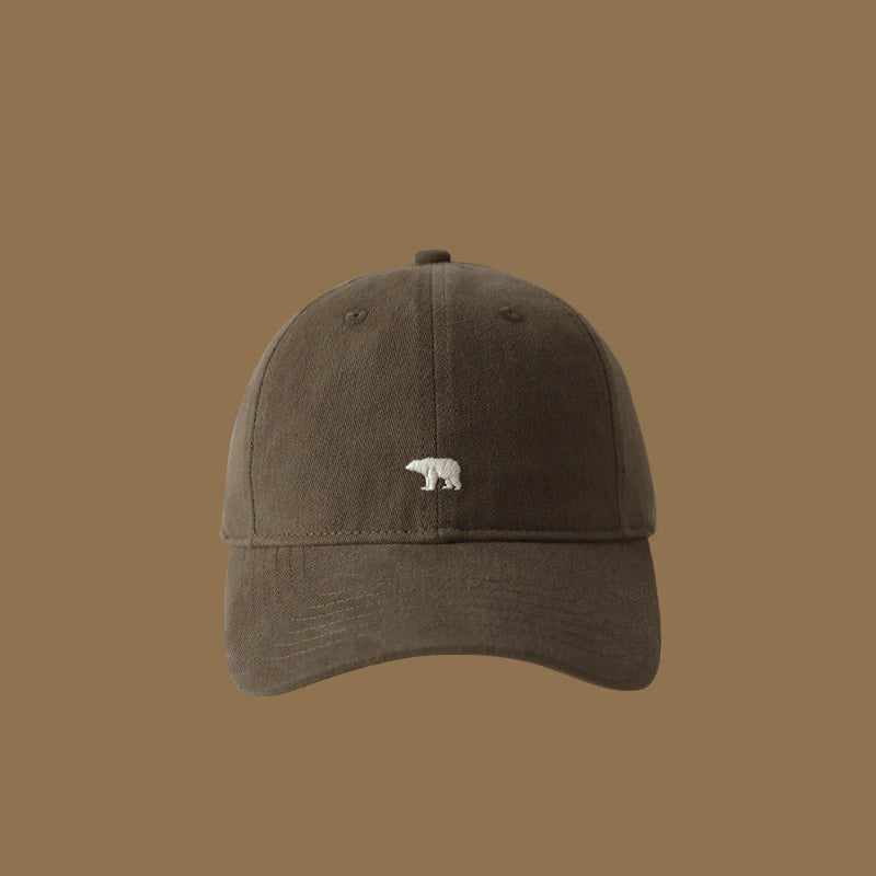 Polar Bear Embroidered Baseball Cap