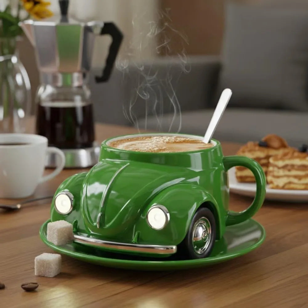 Funny Beetle-Shaped Coffee Mug