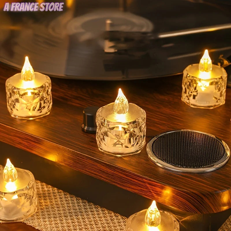 Elegant 3-Piece Flameless LED Candle Set