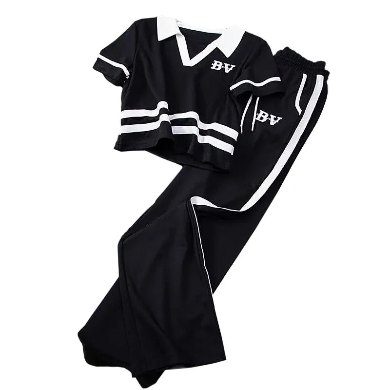Sports and Leisure Two-Piece Set for Women
