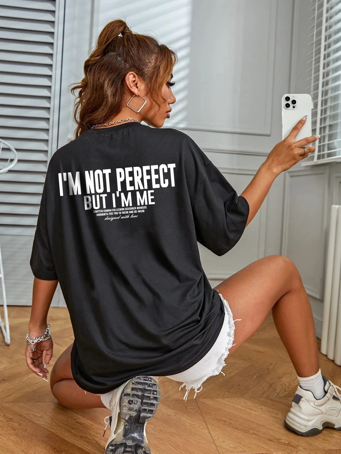 Plus-Size Printed Cotton T-Shirts for Women