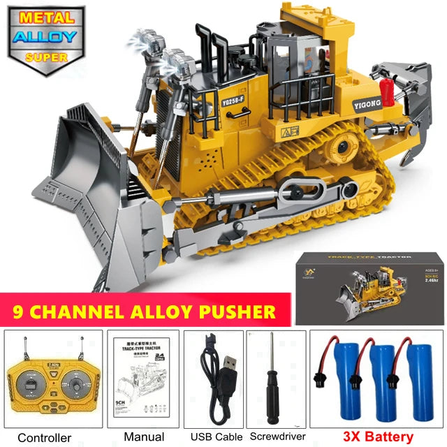 TitanX 4WD RC Excavator &amp; Dump Truck