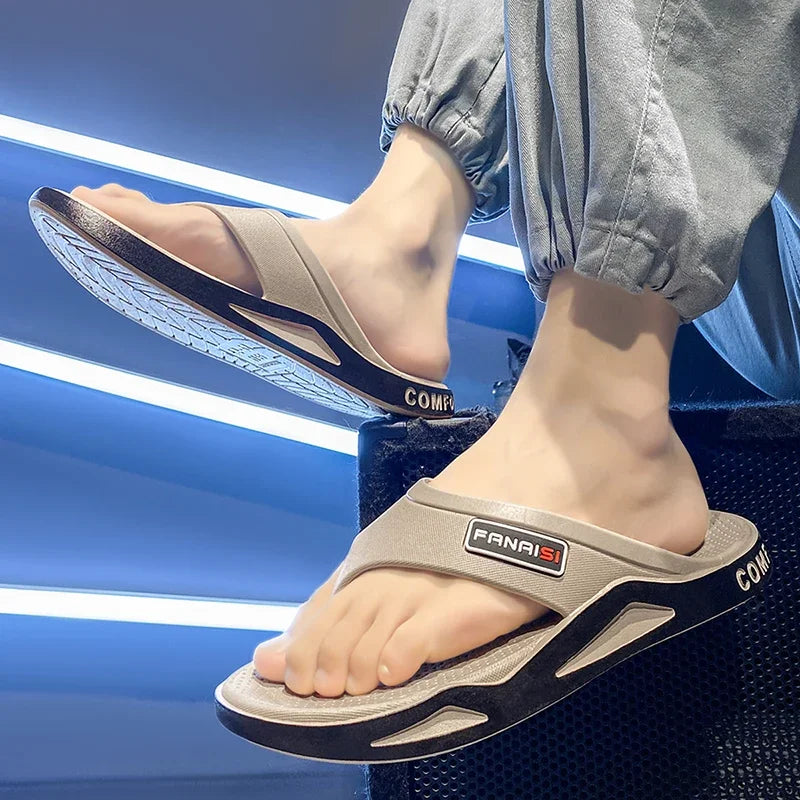 Men’s Summer Flip-Flops – Casual Beach & Outdoor Sandals