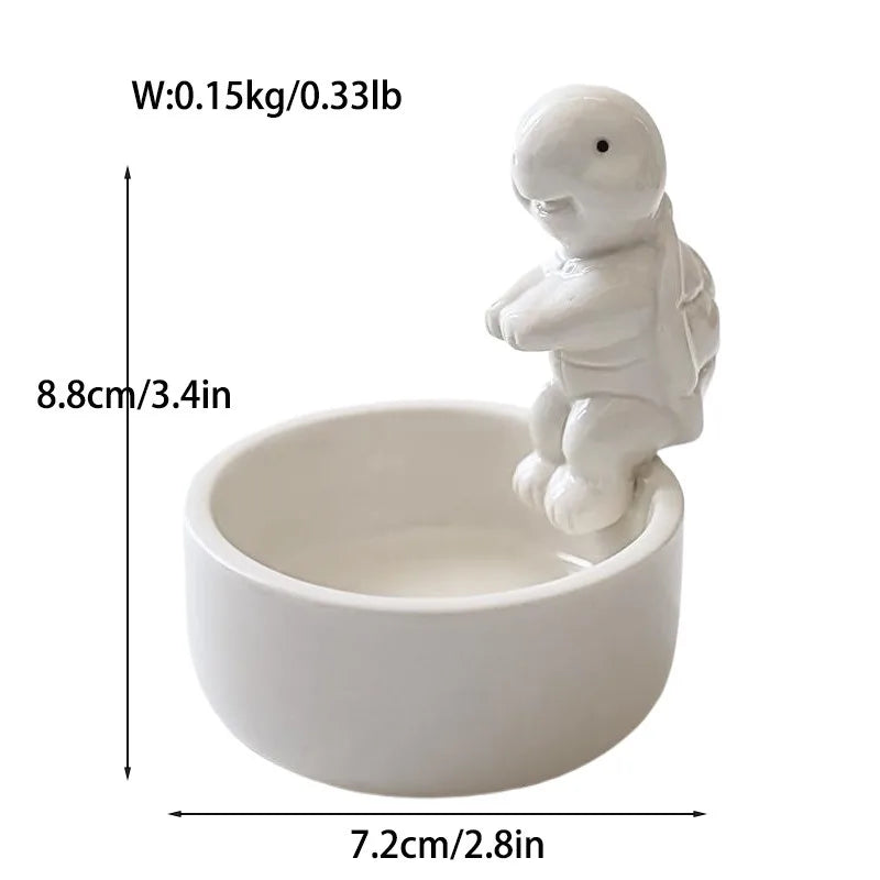 Cute Ceramic Kitten Candle Holde