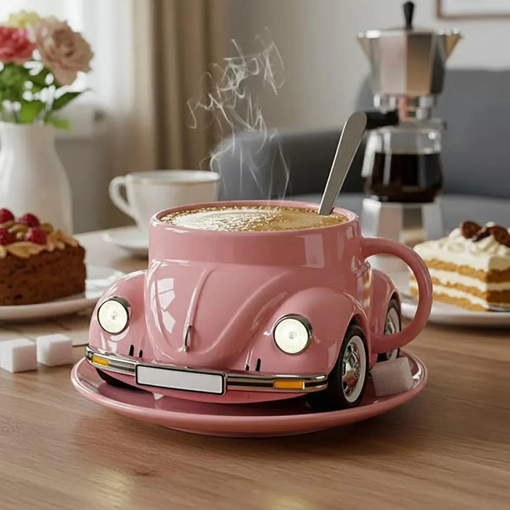 Funny Beetle-Shaped Coffee Mug