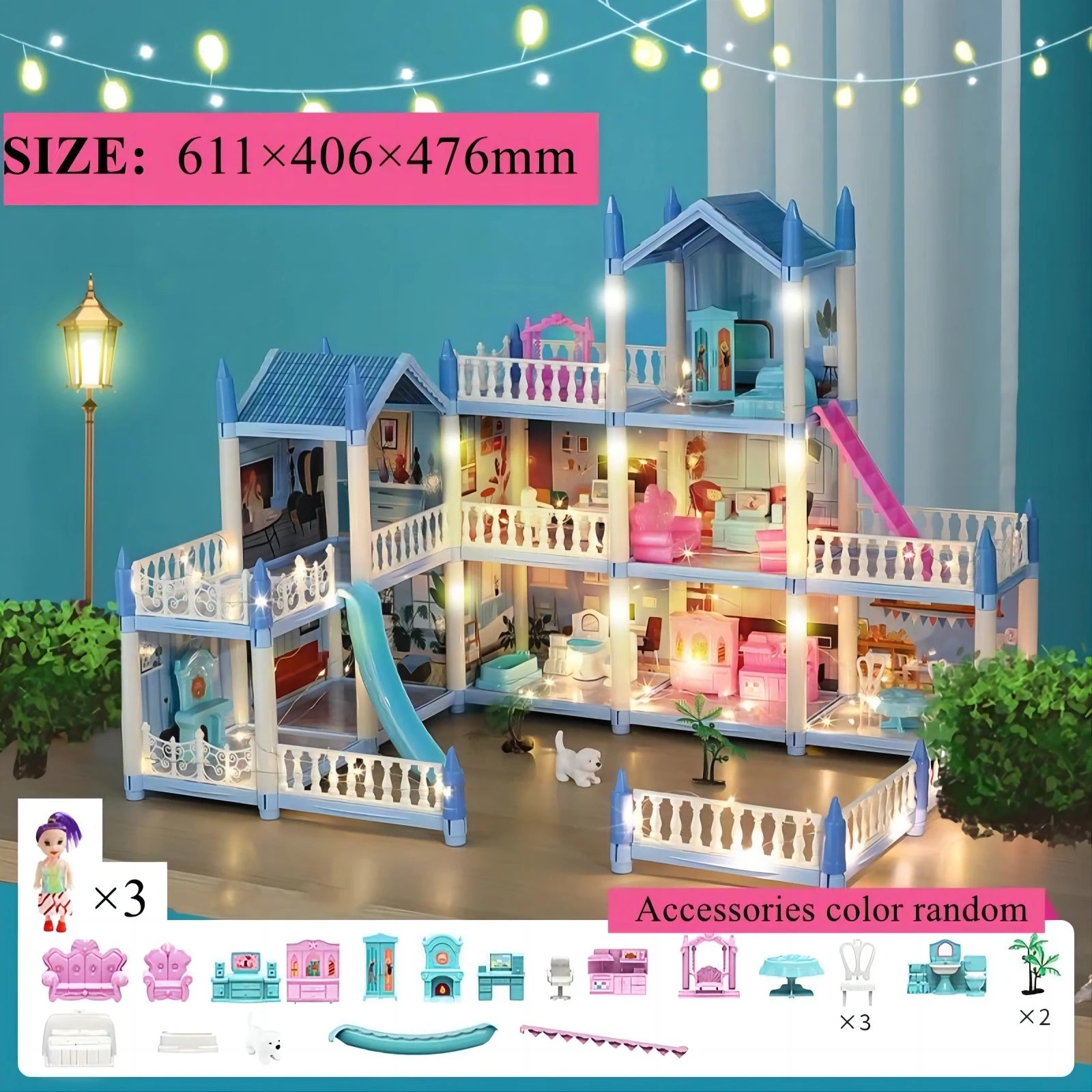 Children’s Music Doll House – The Dream Castle in Miniature