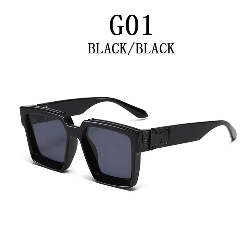 Millionaire Vintage Square Sunglasses