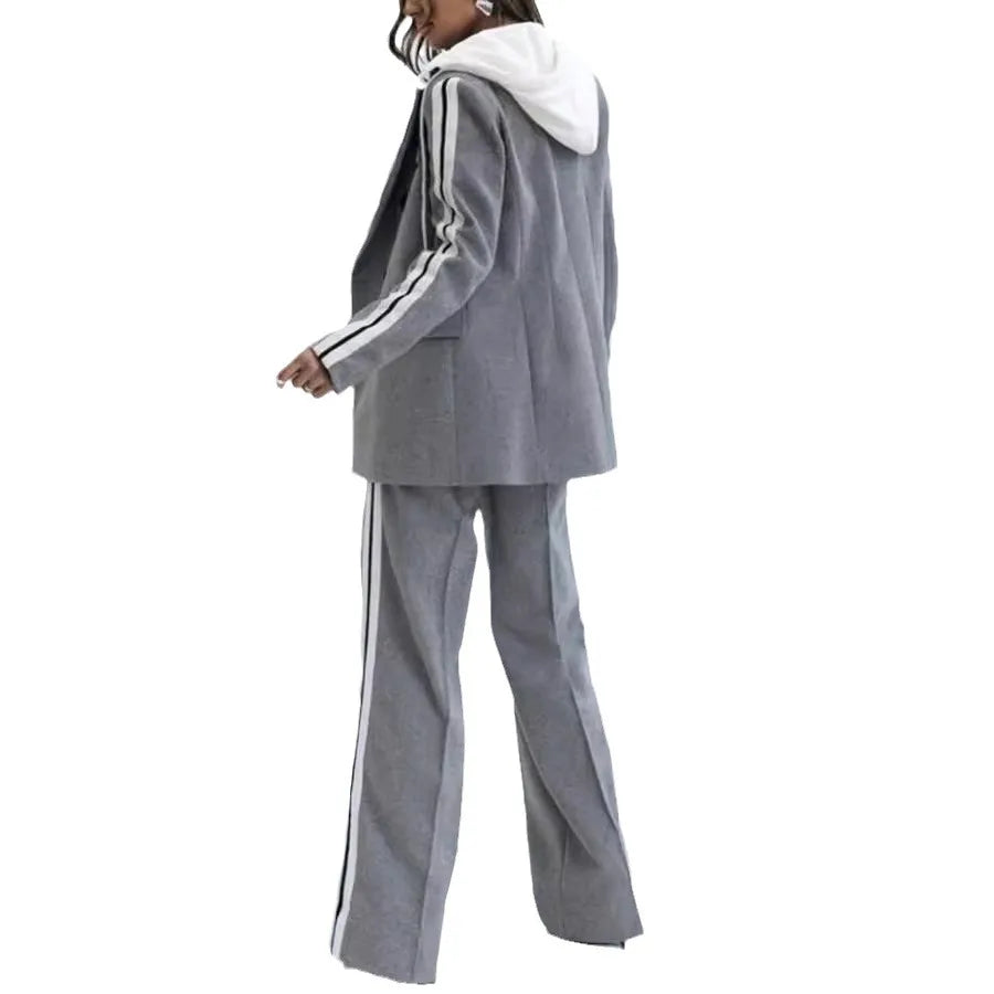 Streetwear Two-Piece Women’s Suit – Spring 2025 Collection