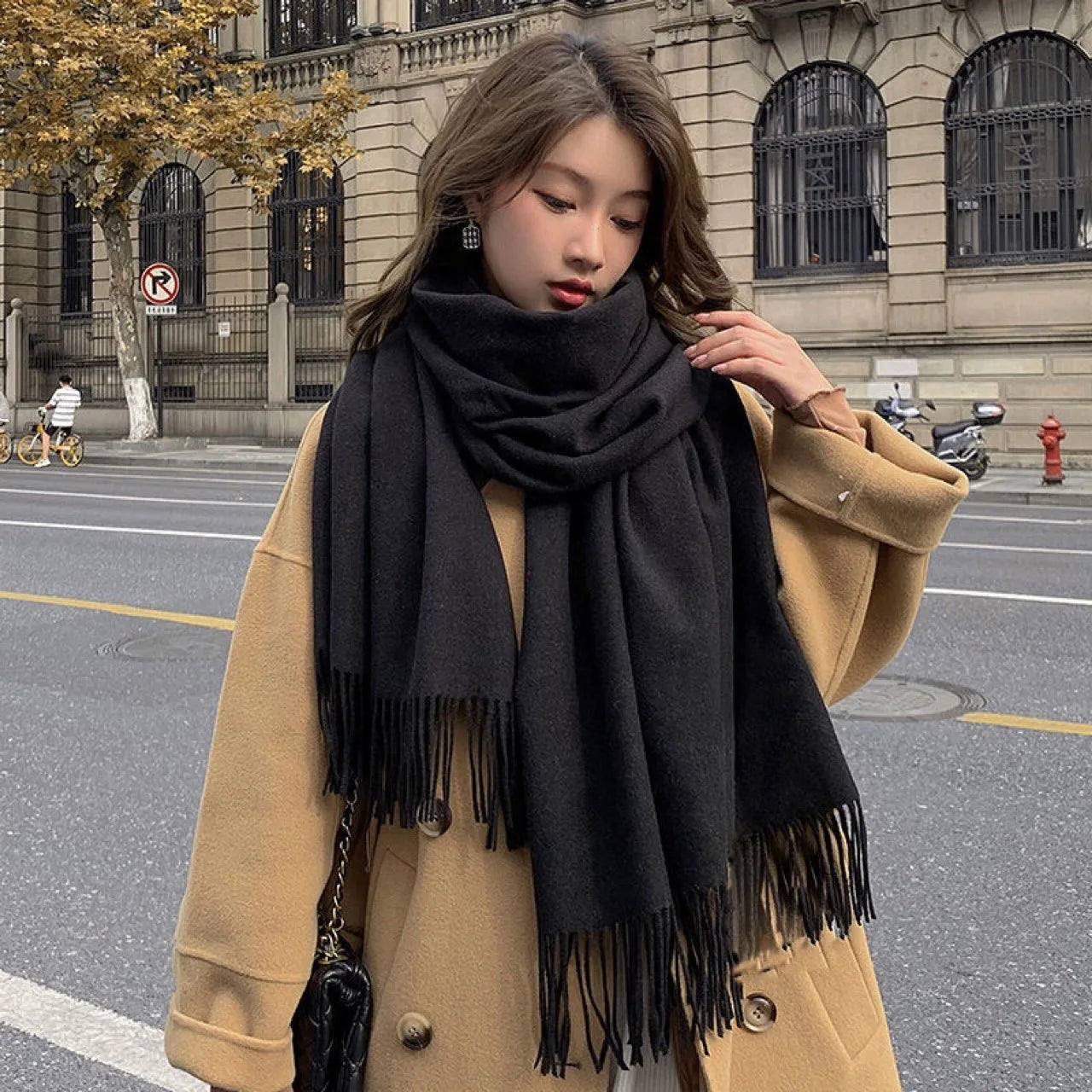 Women's Winter Cashmere Scarf