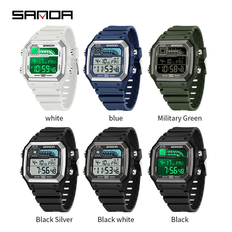SANDA Men’s Casual Sports Watch