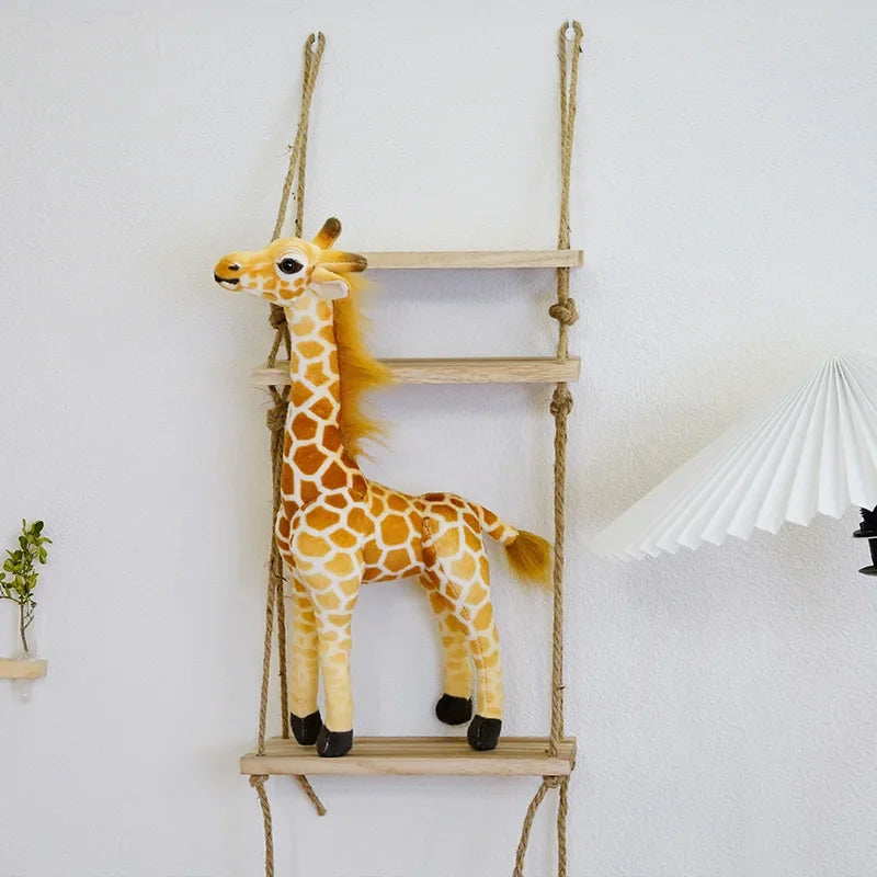 Giant Lifelike Giraffe Plush – Soft Stuffed Animal Toy & Baby Room Decor