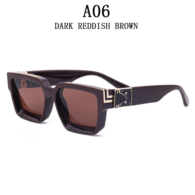 Millionaire Vintage Square Sunglasses